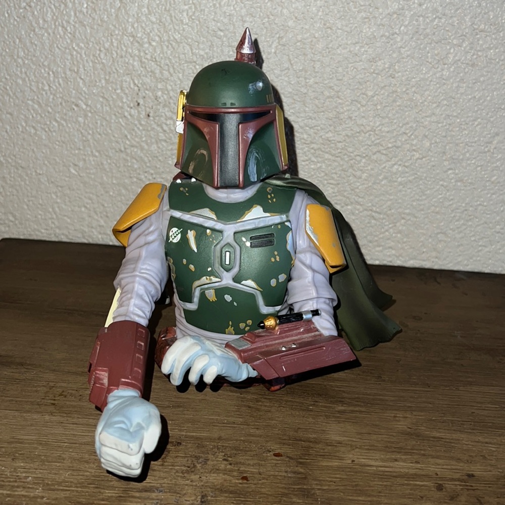 Star Wars Boba Fett Coin Bank